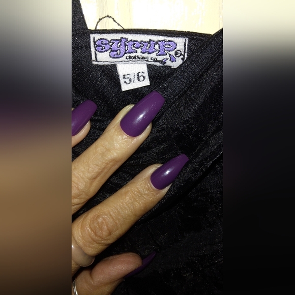 🪻🌷🌺Vintage Syrup Evening Dress 5/6🪻🌷🌺 - Picture 3 of 3